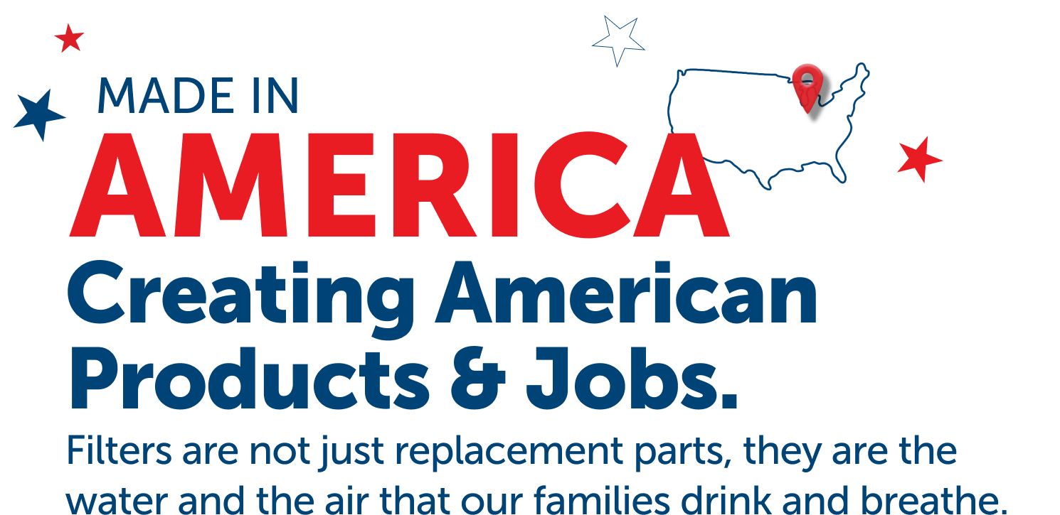Made in America. Creating jobs and products.